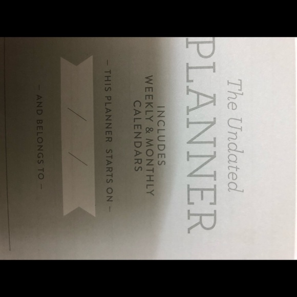 Undated agenda, new - Picture 2 of 6